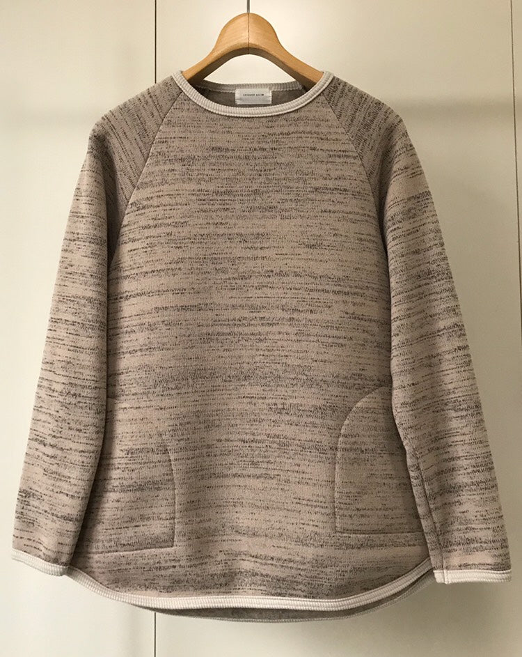1022SF セーターフリース ラグランクルー 身巾ワイド L/S