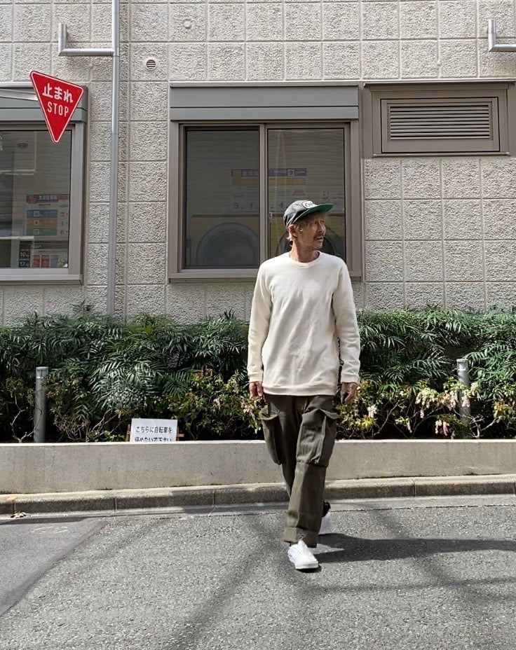 123BBT バーバリアン天竺リブクルーネック