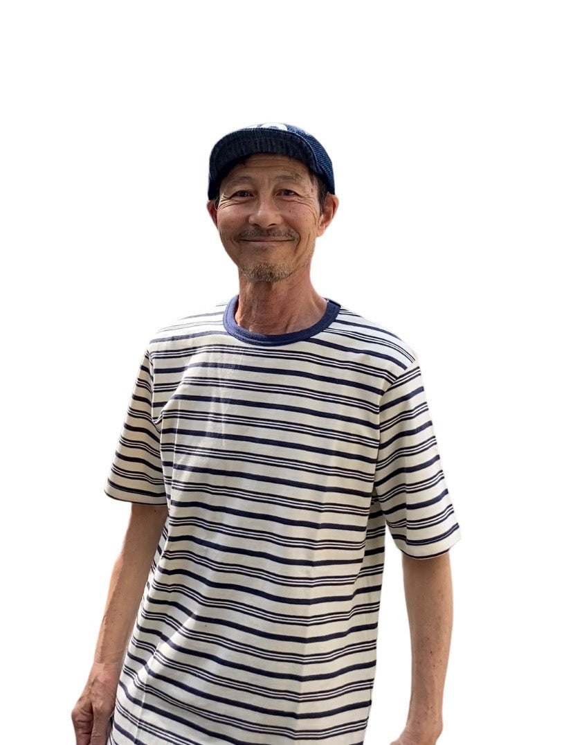 114RS レトロサーフボーダー半袖クルーネック