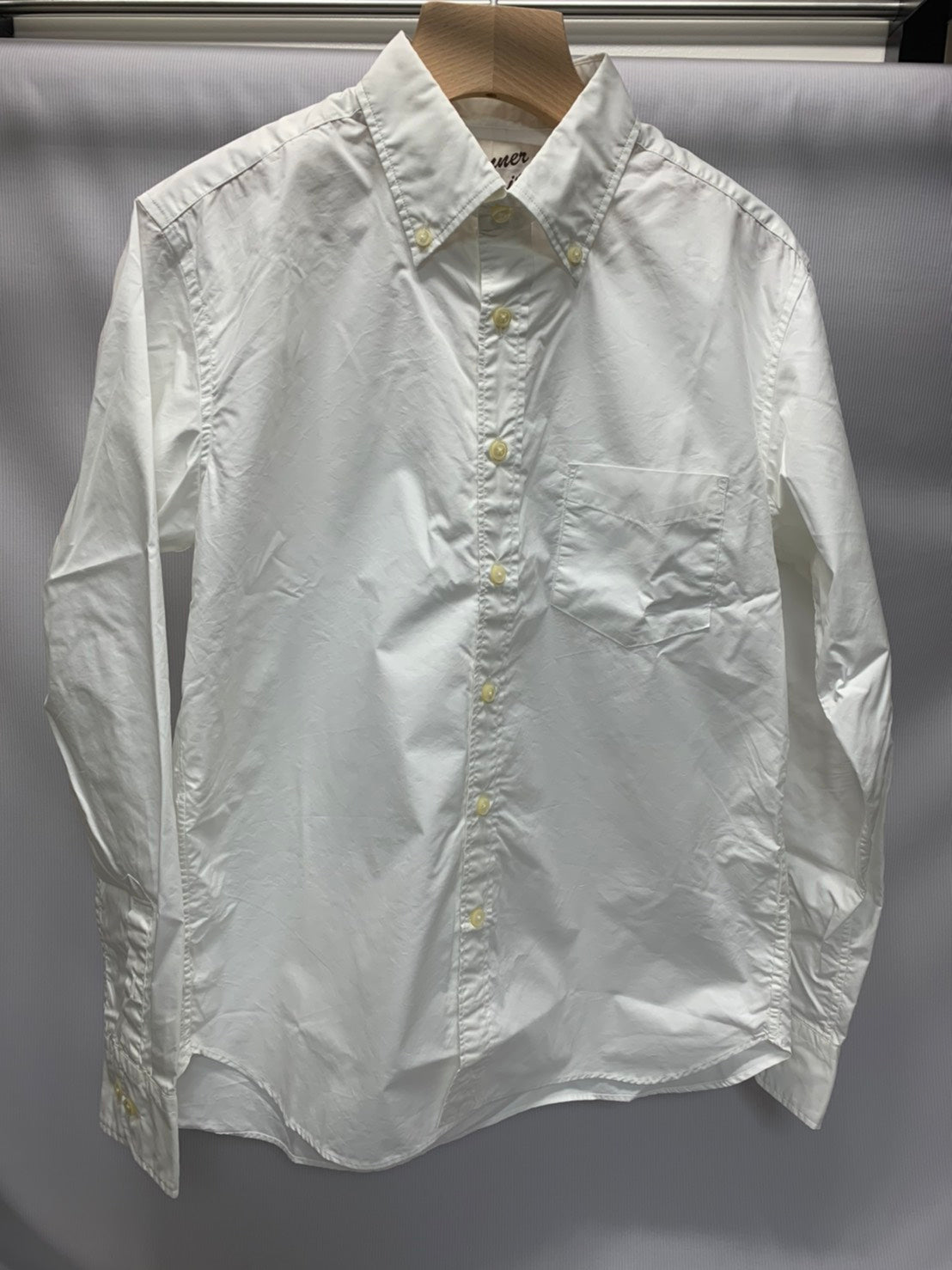 301CM ボタンダウンフルオープンシャツL/S