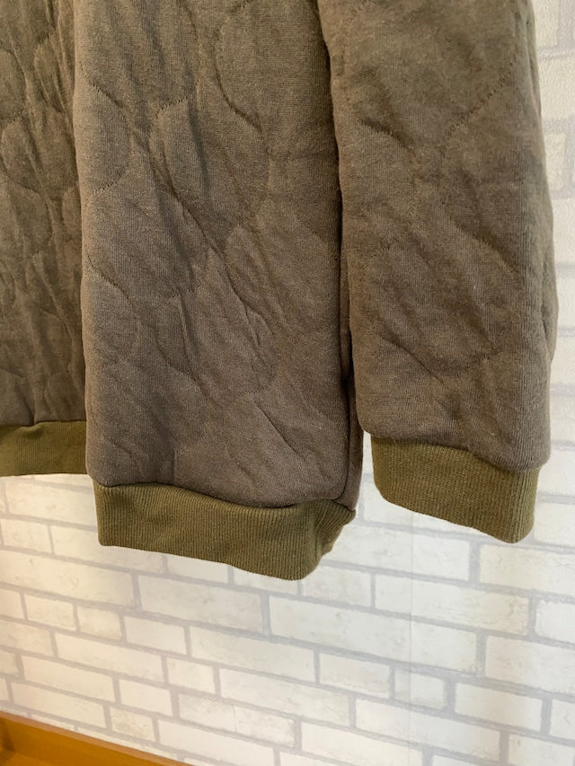123MK ミリタリーキルト リブクルーネック L/S