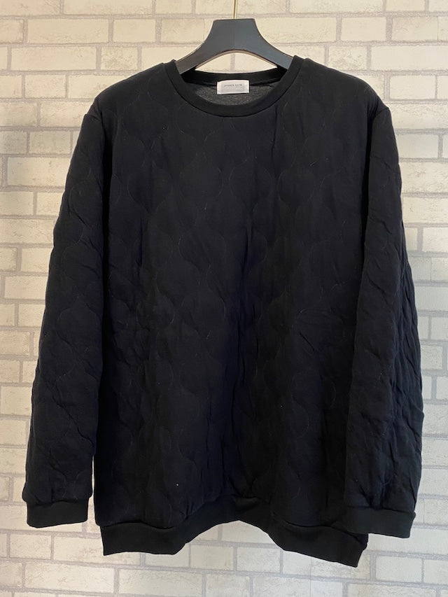123MK ミリタリーキルト リブクルーネック L/S