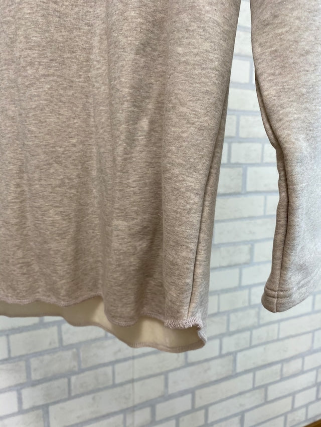 102BH ボンバーヒート ラグランクルーネック L/S