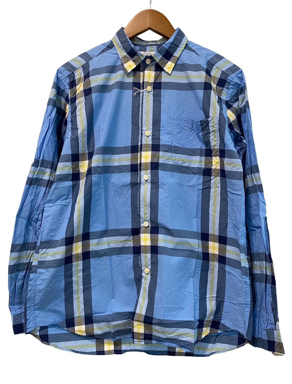 305TBC タイプライタービックチェック フルオープンシャツ(オグリシャツ) L/S